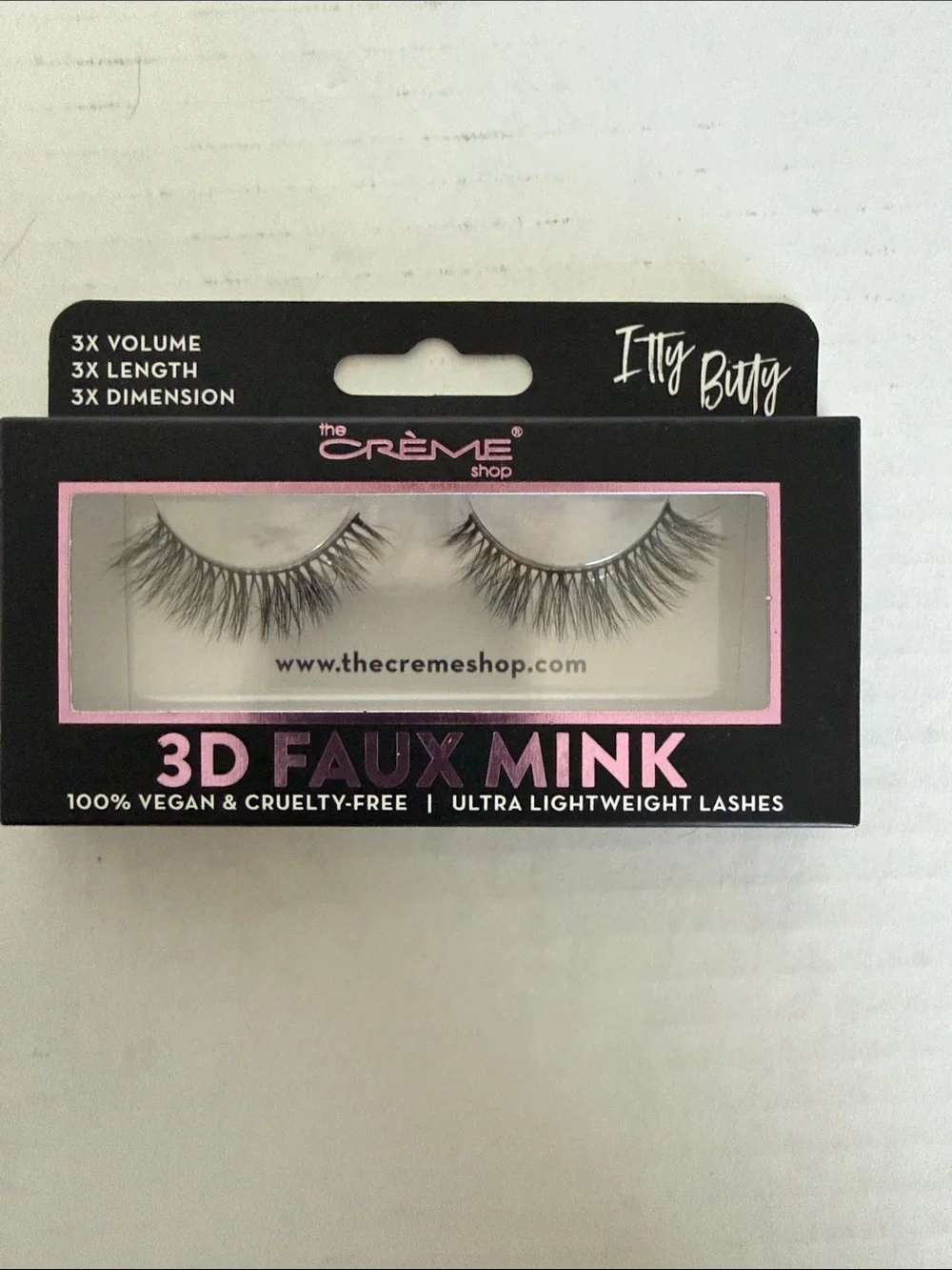 Summer Fridays Skincare Duo The Crème Shop 3D Faux Mink Lashes NEW